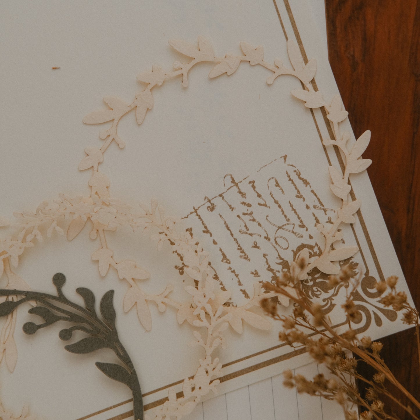 Botanical Wreath Cut-Outs