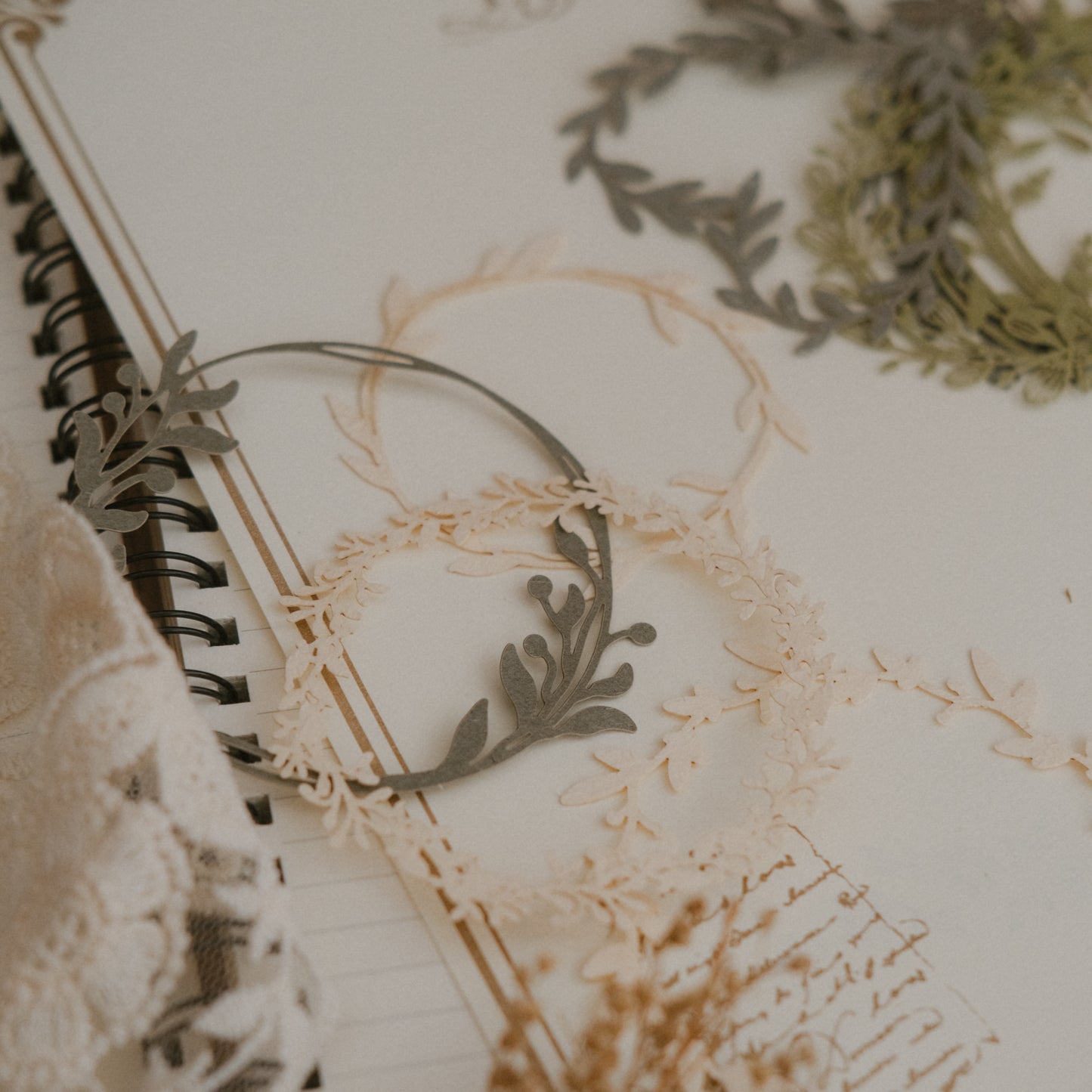 Botanical Wreath Cut-Outs