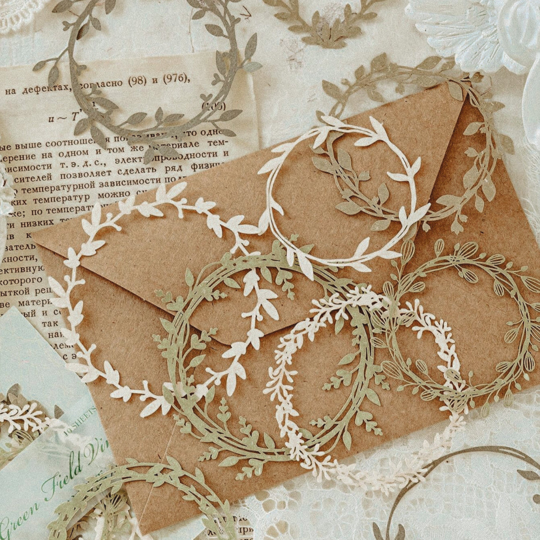 Botanical Wreath Cut-Outs