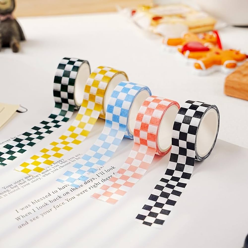 Checkerboard Washi Tape