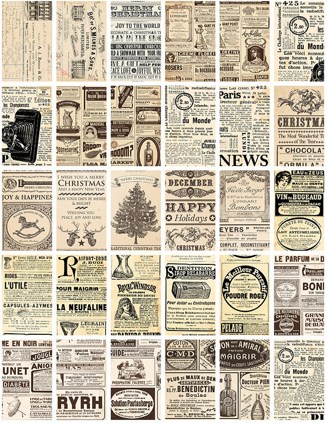 Old paper set – Muse Stationery