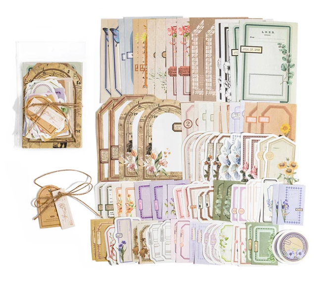 Ephemera scrapbooking pack