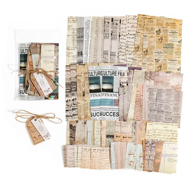 Ephemera scrapbooking pack