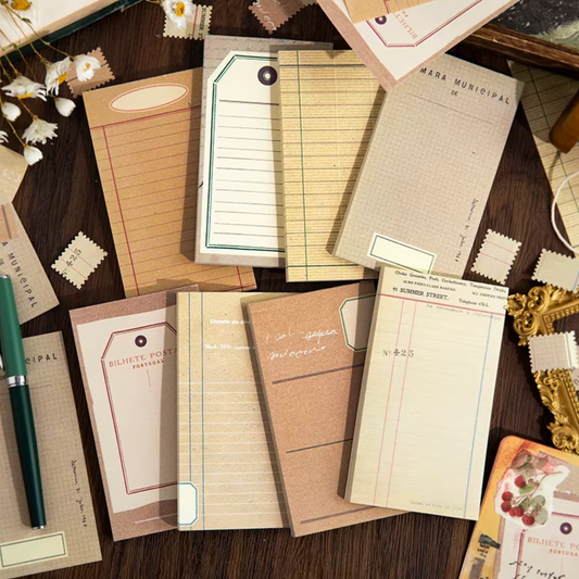 Vintage Basic Memo Pads.