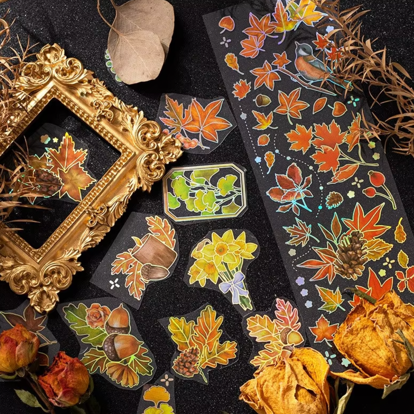 Autumn Leaves sticker sheets